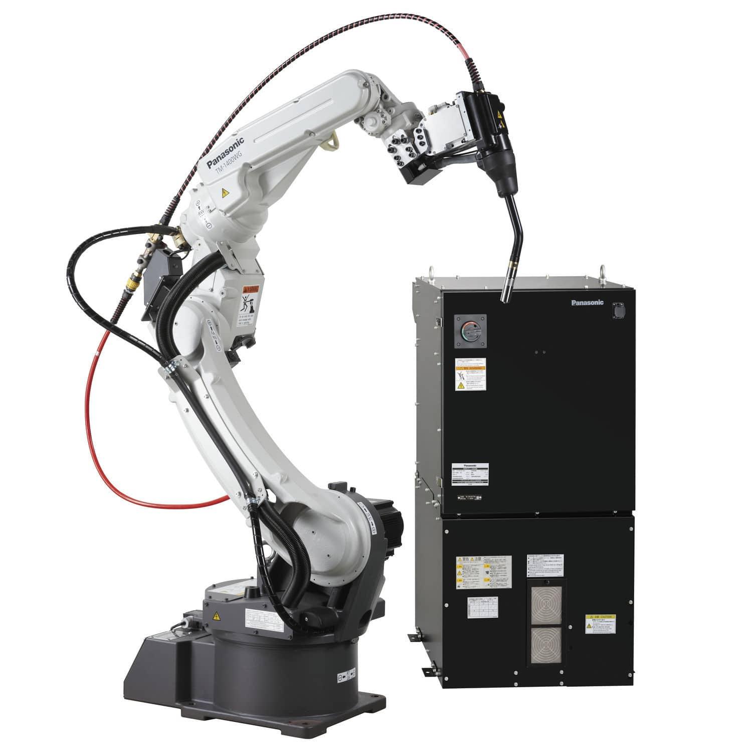 Panasonic – stanowisko spawania zrobotyzowanego